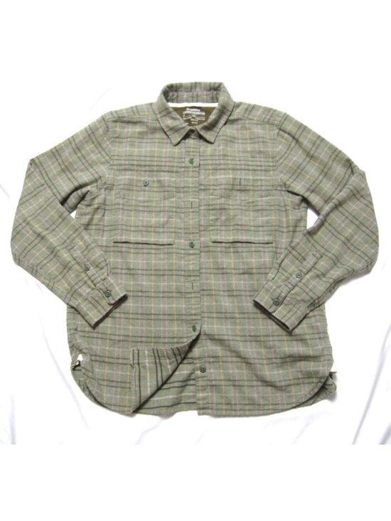 REI Other - REI Co-op Men Sz L Flannel Shirt Plaid Button Cabincore Gorpcore Hiking (M188)